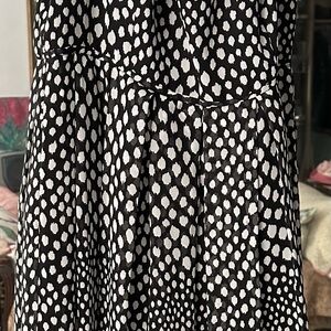 Fully lined, Size 12 designer dress, flowing, summertime dress, lightweight.